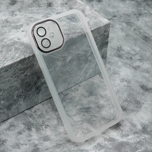 Slika od Futrola TRANSPARENT COLOR za iPhone 11 (6.1) bela