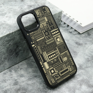Slika od Futrola MACHINERY za iPhone 13 (6.1) crna