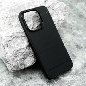 Slika od Futrola silikon BRUSHED za iPhone 15 Pro (6.1) crna