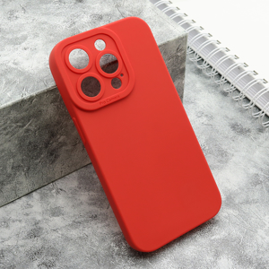Slika od Futrola Silikon Pro Camera za iPhone 15 Pro (6.1) crvena