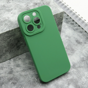 Slika od Futrola Silikon Pro Camera za iPhone 15 Pro (6.1) tamno zelena