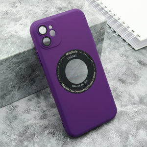 Slika od Futrola ELEGANT LOGO CUT za iPhone 11 (6.1) ljubicasta