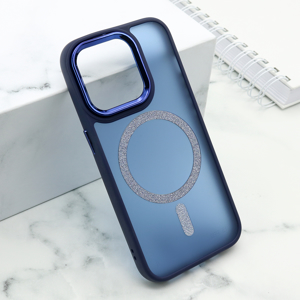 Slika od Futrola SHINING MAGSAFE za iPhone 15 Pro (6.1) plava