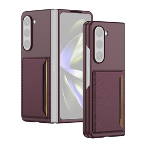 Slika od Futrola ELEGANT CARD za Samsung F946B Galaxy Z Fold 5 5G ljubicasta (GKK case)
