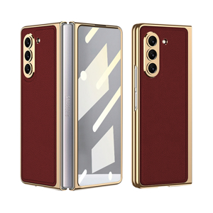 Slika od Futrola GOLD LINE za Samsung F946B Galaxy Z Fold 5 5G crvena (GKK case)