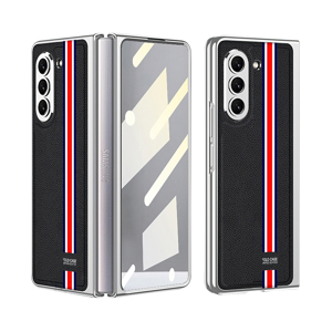 Slika od Futrola ELEGANT RED LINE za Samsung F946B Galaxy Z Fold 5 5G crna (GKK case)