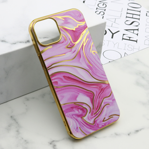 Slika od Futrola MARBLE za iPhone 15 Plus (6.7) roze