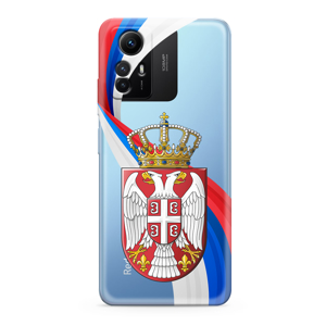 Slika od Futrola ULTRA TANKI PRINT CLEAR za Xiaomi Redmi Note 12S SRB12