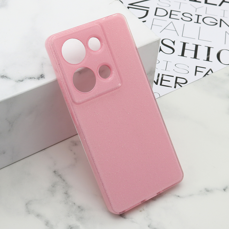 Slika od Futrola GLOW SHINING za Xiaomi Redmi Note 13 Pro 4G svetlo roze
