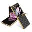 Slika od Futrola RHOMBUS za Samsung F741B/F761B Galaxy Z Flip 6 5G/Z Flip 7 FE 5G crna (GKK case)