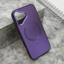 Slika od Futrola COLOR METAL MagSafe za iPhone 16 (6.1) ljubicasta