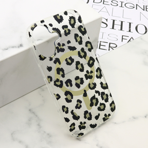 Slika od Futrola LEOPARD MagSafe za iPhone 16 (6.1) crna