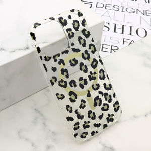 Slika od Futrola LEOPARD MagSafe za iPhone 15 Pro Max (6.7) crna