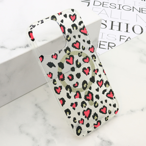 Slika od Futrola LEOPARD MagSafe za iPhone 15 Pro Max (6.7) roze