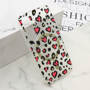 Slika od Futrola LEOPARD MagSafe za Samsung S931B Galaxy S25 5G roze
