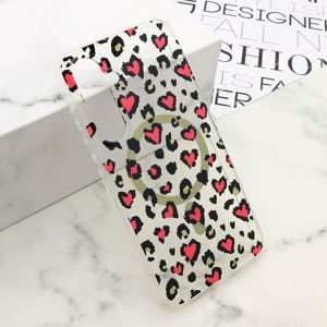 Slika od Futrola LEOPARD MagSafe za Samsung S721B Galaxy S24 FE roze
