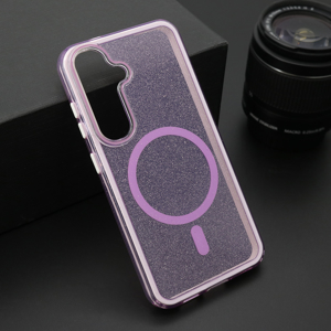 Slika od Futrola CRYSTAL MagSafe za Samsung S921B Galaxy S24 5G ljubicasta