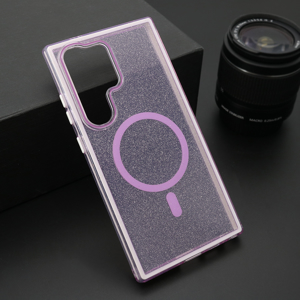 Slika od Futrola CRYSTAL MagSafe za Samsung S928B Galaxy S24 Ultra 5G ljubicasta