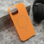 Slika od Futrola LUME MagSafe za iPhone 15 (6.1) narandzasta