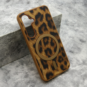Slika od Futrola ROAR STYLE MagSafe za Samsung S921B Galaxy S24 5G braon