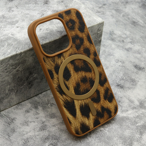 Slika od Futrola ROAR STYLE MagSafe za iPhone 15 Pro (6.1) braon