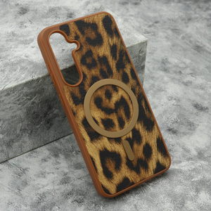 Slika od Futrola ROAR STYLE MagSafe za Samsung S721B Galaxy S24 FE braon