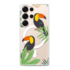 Slika od Futrola silikonska PRINT MagSafe za Samsung S938B Galaxy S25 Ultra 5G jungle