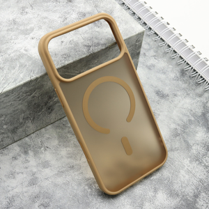 Slika od Futrola SILKY MagSafe MATTE za iphone 17 Pro Max (6.9) zlatna