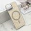 Slika od Futrola GLAM GLOW MagSafe za iPhone 13 (6.1) zlatna