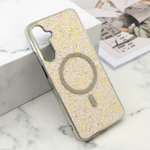 Slika od Futrole GLAM GLOW MagSafe za Samsung A165F/A166B Galaxy A16 4G/A16 5G zlatna