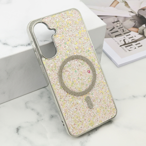 Slika od Futrole GLAM GLOW MagSafe za Samsung A366B Galaxy A36 5G zlatna