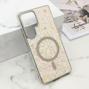 Slika od Futrole GLAM GLOW MagSafe za Samsung S938B Galaxy S25 Ultra 5G zlatna