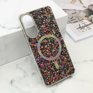 Slika od Futrole GLAM GLOW MagSafe za Samsung S937B Galaxy S25 Edge 5G crna