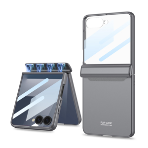 Slika od Futrola SMOOTH LINE za Samsung F751B Galaxy Z Flip 7 5G srebrna (GKK case)
