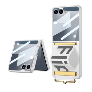 Slika od Futrola STRAP CASE za Samsung F751B Galaxy Z Flip 7 5G bela (GKK case)
