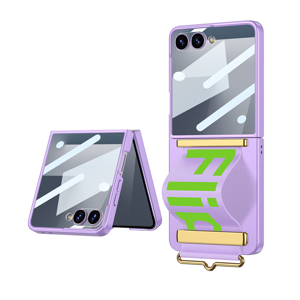 Slika od Futrola STRAP CASE za Samsung F751B Galaxy Z Flip 7 5G ljubicasta (GKK case)