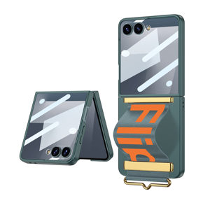 Slika od Futrola STRAP CASE za Samsung F751B Galaxy Z Flip 7 5G zelena (GKK case)