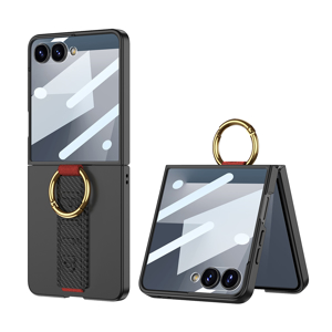 Slika od Futrola STRAP RING CASE za Samsung F751B Galaxy Z Flip 7 5G karbon (GKK case)