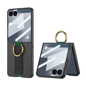 Slika od Futrola STRAP RING CASE za Samsung F751B Galaxy Z Flip 7 5G crna (GKK case)