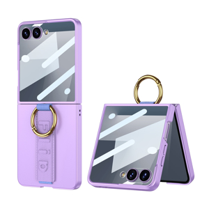 Slika od Futrola STRAP RING CASE za Samsung F751B Galaxy Z Flip 7 5G ljubicasta (GKK case)