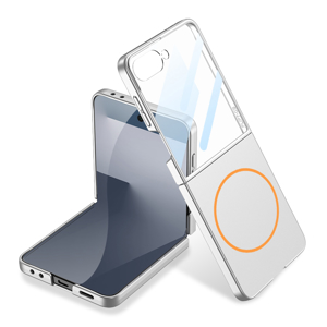 Slika od Futrola SMOOTH MagSafe za Samsung F751B Galaxy Z Flip 7 5G srebrna (GKK case)