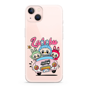 Slika od Futrola ULTRA TANKI PRINT CLEAR za iPhone 13 (6.1) LBB004