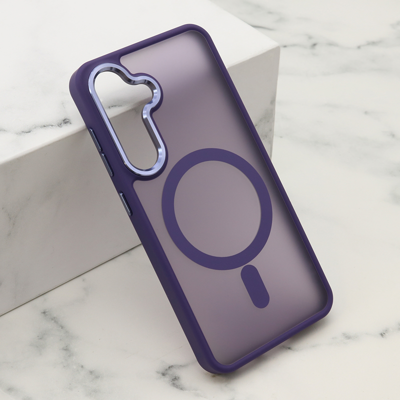 Slika od Futrola SILKY MAGSAFE za Samsung S921B Galaxy S24 5G ljubicasta