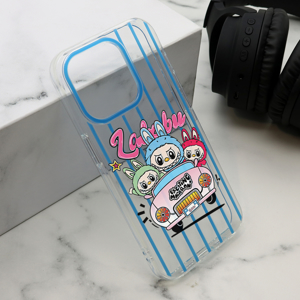 Slika od Futrola PRINT PARTY za iPhone 15 Pro (6.1) plava LBB004