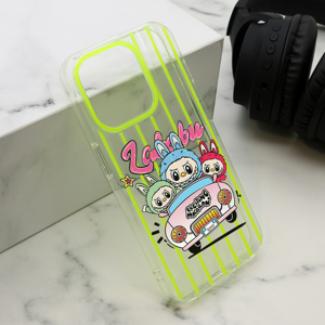 Slika od Futrola PRINT PARTY za iPhone 15 Pro (6.1) zuta LBB004