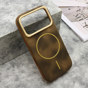 Slika od Futrola LUX SKIN MagSafe za iPhone 17 Pro (6.3) zlatna