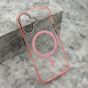 Slika od Futrola COLOR RING MagSafe za iPhone 17 (6.3) roze