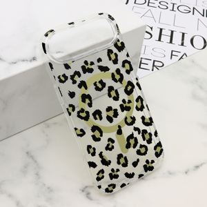Slika od Futrola LEOPARD MagSafe za iPhone AIR (6.6) crna