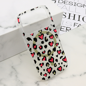 Slika od Futrola LEOPARD MagSafe za iPhone 17 Pro (6.3) roze