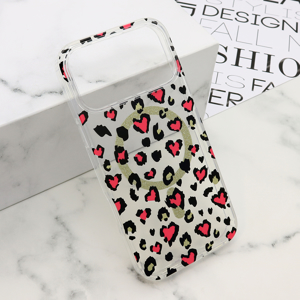 Slika od Futrola LEOPARD MagSafe za iPhone 17 Pro Max (6.9) roze
